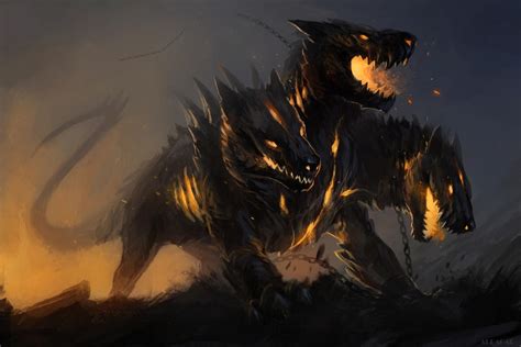 Hellhound by Allagar on DeviantArt