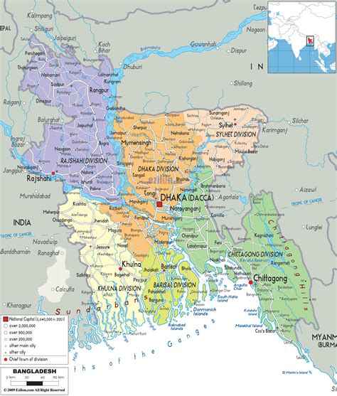 Amar English Blog: Bangladesh Big MAP