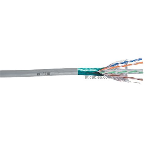 Cat 6 Shielded (STP) FT4 Riser Cable (1000 Foot Box) - ATI Cables