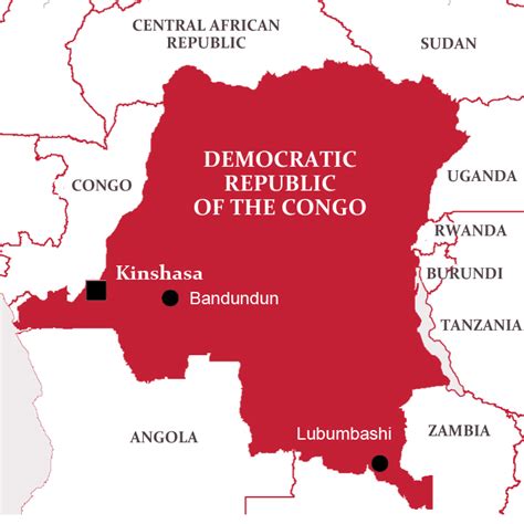 Map Of Congo - Photos