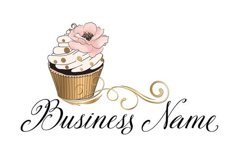 DIGITAL Custom logo design cute pastel cupcake logo bakery | Etsy in ...