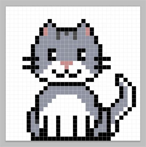 Minecraft Ocelot Pixel Art