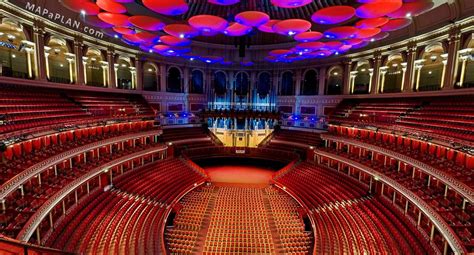 Royal Albert Hall detailed seat numbers seating plan - MapaPlan.com