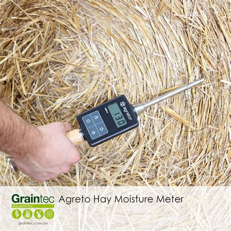 Agreto HFM II 500mm Hay Moisture Meter - Accurate Moisture Measurement | Graintec Scientific