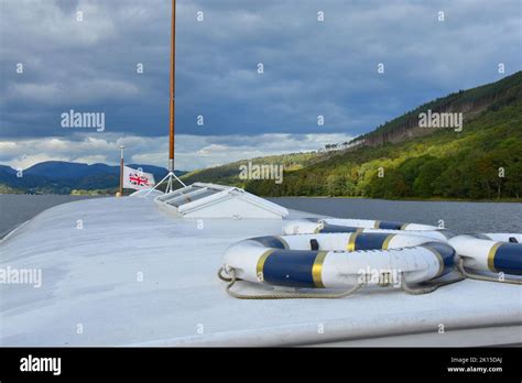 Steam Yacht Gondola Coniston Lake District Stock Photo - Alamy