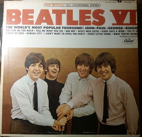 The Beatles - Beatles VI (1965, Vinyl) | Discogs