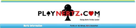 National Nertz Association The Official Blog: Nertz Apps, Software, and Game Sites