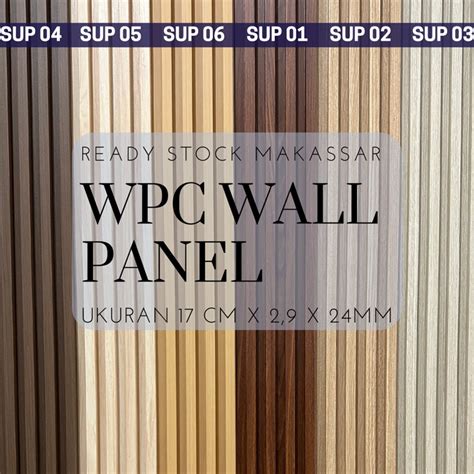 KAYU Wpc Wall Panels 3D Wood Motif Size 17cm x 2.9 Meters | Shopee Philippines