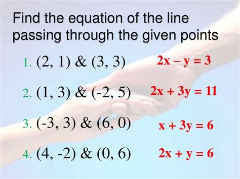 Two point form Equation of a line