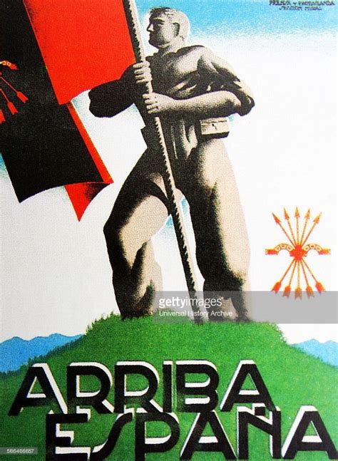 Arriba Espana Spain arise! published by the right wing Falange ...