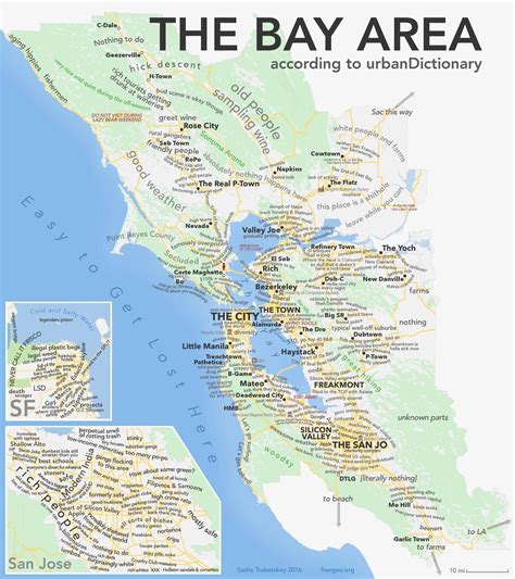 Map Of Bay Area California Cities - Printable Maps