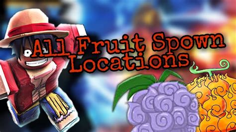 All Spawns For Fruits In Blox Fruits Roblox - IMAGESEE