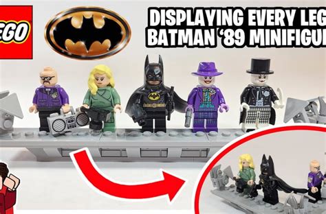 LEGO Batman 1989 Minifigures Displays - Alternate Build Options - Brickhubs