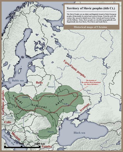 The Great Migration and Early Slavic History in 2020 | Historical maps ...