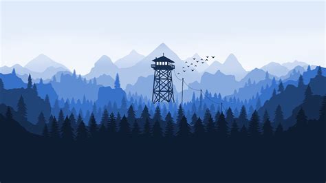 Firewatch Blue Wallpapers - Wallpaper Cave