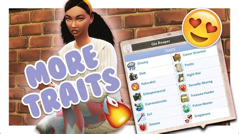 Sims 4 more cas traits mod - kloimport