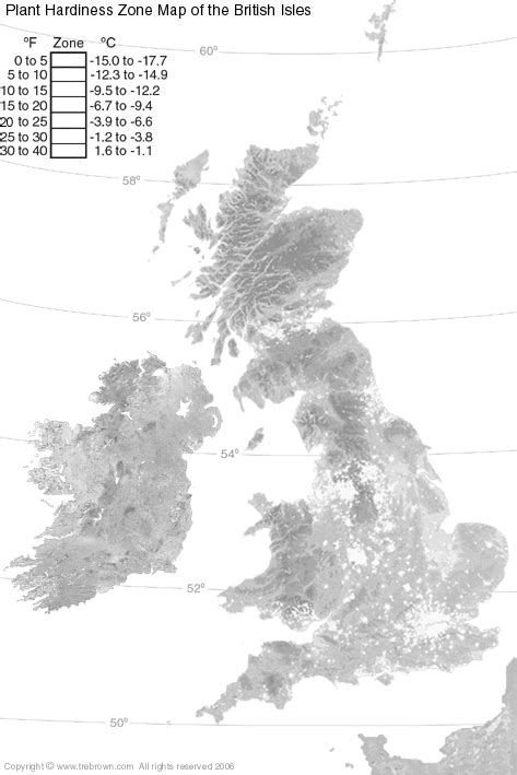 Gardening Zones Map Uk | Fasci Garden