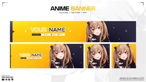 Anime Banner - Free Template | Behance