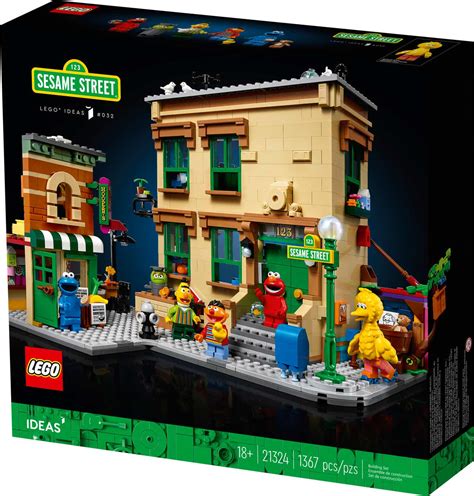 Step Up To The Brand-New LEGO® Ideas 123 Sesame Street - About us ...