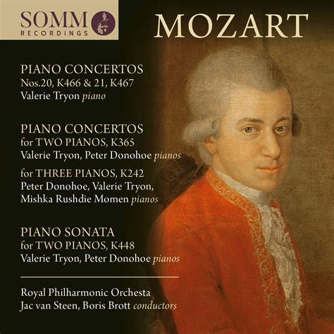 Mozart Piano Concertos for One, Two and Three Pianos | SOMM Recordings