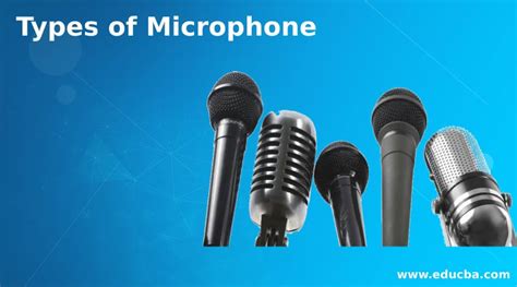 Types of Microphone | Learn the Different Types of Microphone