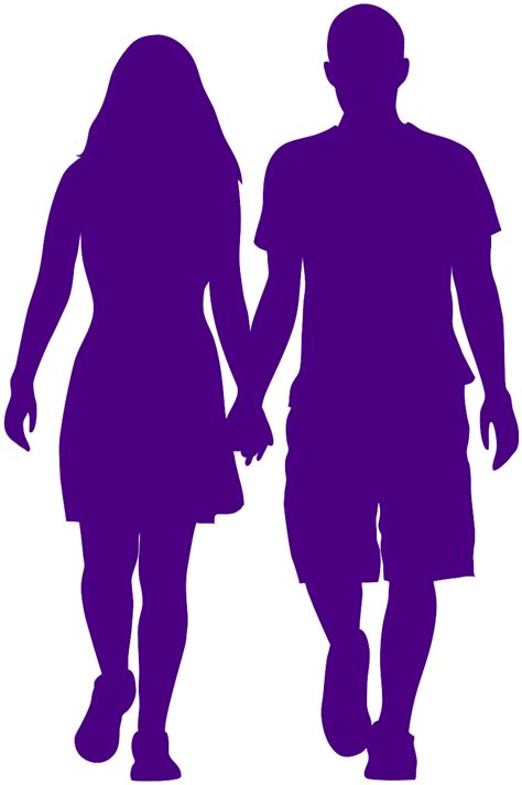 Holding Hands Silhouette - Happy Couple Holding Hands Silhouette - Check spelling or type a new ...