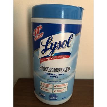 Lysol Advanced Disinfecting Wipes reviews in Cleaning Wipes - ChickAdvisor