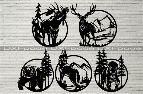 DXF CNC dxf for Plasma Southwest Bundle Spirit Bear Sun Kokapeli Vector Art Business ...