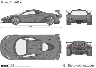 McLaren P1 LM | Car drawings, Concept car design, Mclaren p1