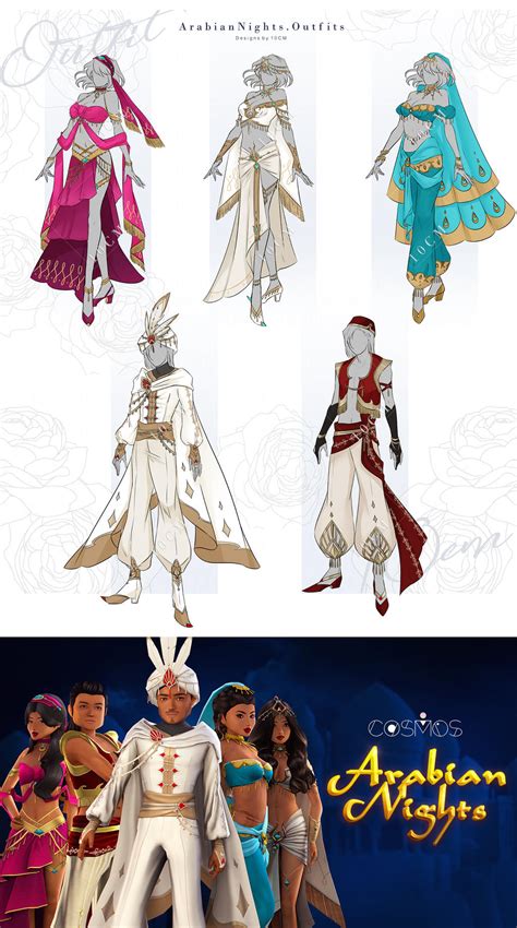 CM : Arabian Nights Outfits by Popza10CM on DeviantArt