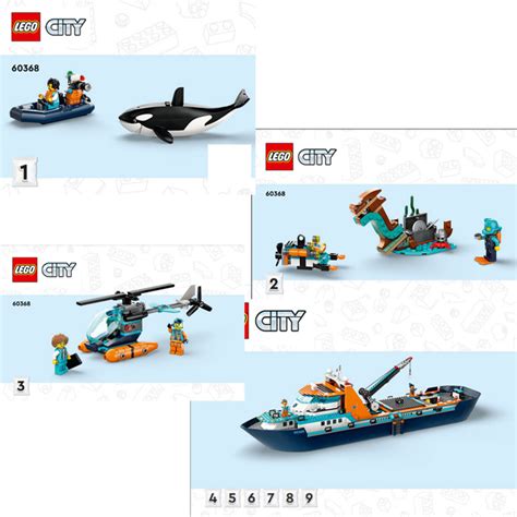 LEGO Arctic Explorer Ship Set 60368 Instructions | Brick Owl - LEGO Marketplace