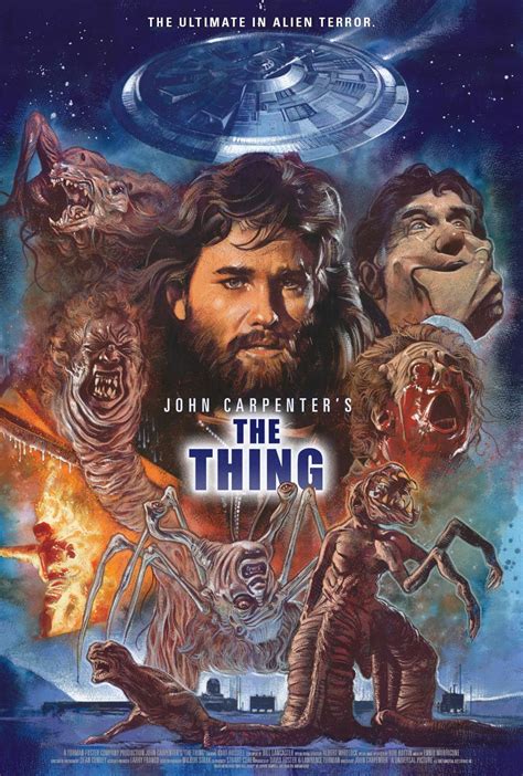 The Thing | Horror movie posters, Classic movie posters, Horror movie art