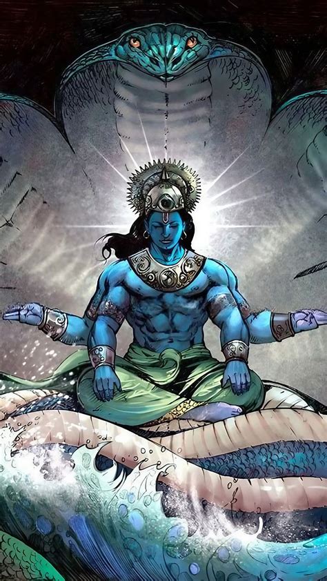 Indian God Vishnu