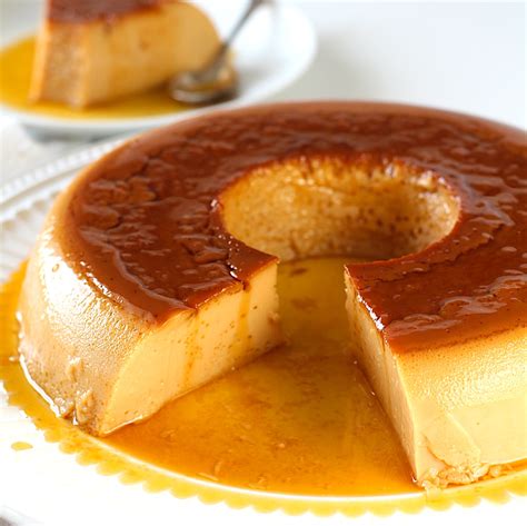 Flan Recipe with Caramel Sauce - Easy Brazilian Food