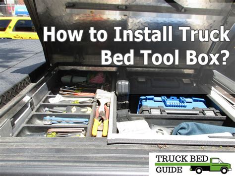 how to install truck bed toolbox