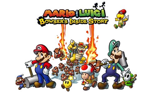 Mario & Luigi: Bowser’s Inside Story – Wii Play Games