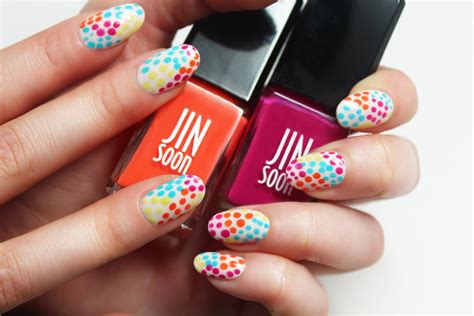 Polka Dot Nail Art | POPSUGAR Beauty