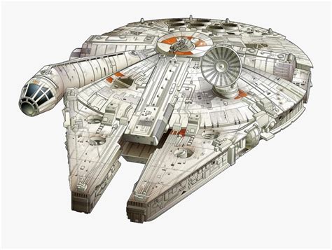 Han Solo Star Wars - Star Wars Space Ship Png , Free Transparent Clipart - ClipartKey