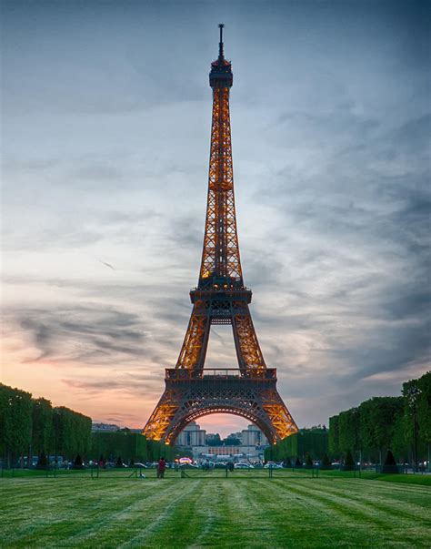 Eiffel Tower at Sunset Photograph by Jack Nevitt - Fine Art America