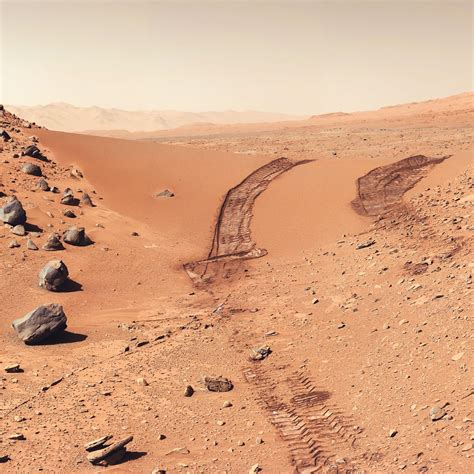 Mars Surface Hd Wallpaper