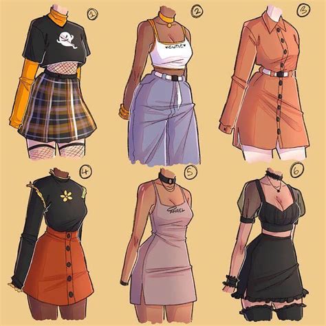 28 Cool References for Drawing Outfits - Beautiful Dawn Designs | Cute ...