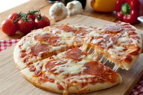 Pizza Pull Stock Photo - Image: 42583602