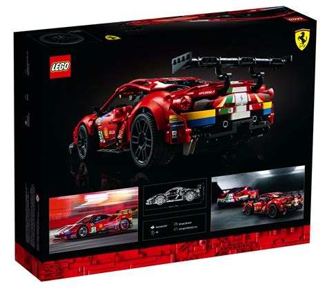 18+ LEGO Technic 42125 Ferrari 488 GTE “AF Corse #51” - Available January 2021 - Toys N Bricks