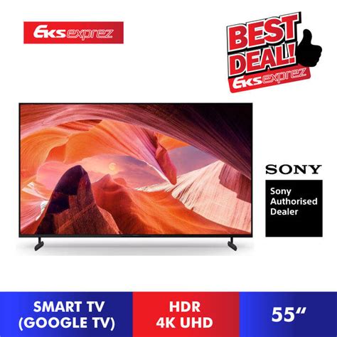 [FREE SHIP+2 GIFT] Sony X80L 4K UHD HDR Smart TV (55") KD-55X80L (Google TV) | Lazada