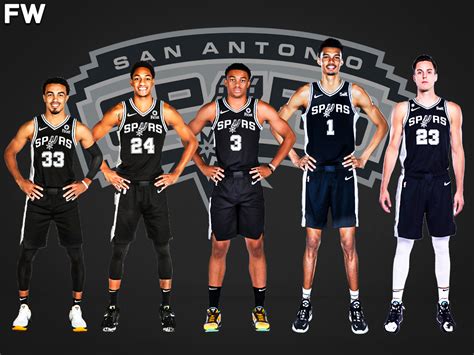 2023-24 Projected Starting Lineup For San Antonio Spurs - Fadeaway World