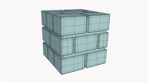 Brick Block - Mario free 3D model | CGTrader