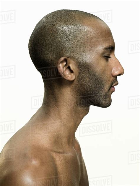 Profile of an african american man - Stock Photo - Dissolve