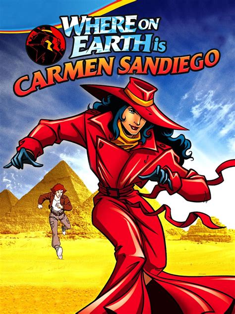 Where on Earth is Carmen Sandiego? (TV Series 1994-1999) - Posters — The Movie Database (TMDB)