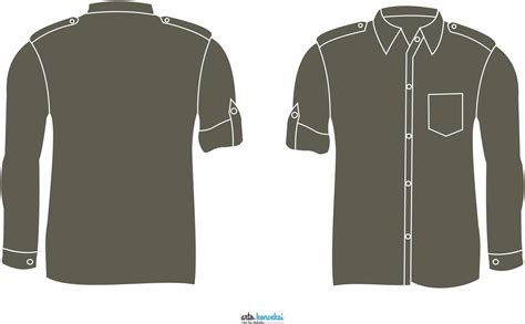 30+ Desain Baju PDH Polos - 0856-333-0071 Konveksi & Bordir