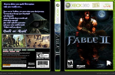 Fable 2 Xbox 360 Box Art Cover by axel_master